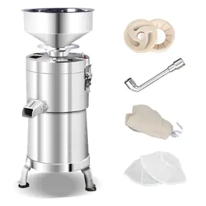SM100 ticari elektrikli soya sütü taşlama ve ayırma makinesi soya fasulyesi makinesi