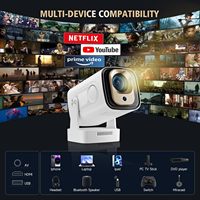 2025 HY260 Pro Mini projecteur portable 4K HD projecteur intelligent 200 Ansi Lumen Home cinéma projecteur