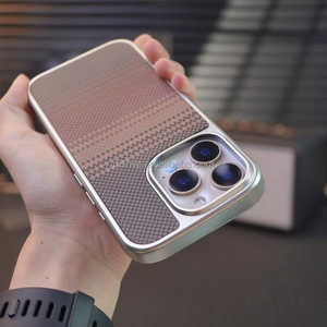 RUIZHILONG 2025 Nuevo Precio de Fábrica Funda de Teléfono Deportiva Magnética de Cuero de Alta Gama a Prueba de Golpes para 17 <span class=keywords><strong>Pro</strong></span> Max y 17 AIR 16/15 - Product Image 4