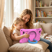 Tablet Infantil de 8 Pulgadas con Android 15, Tablet Educativa con 8GB (3+5GB Expandibles), 32GB, Pantalla IPS, Funda Resistente a Golpes para Niños