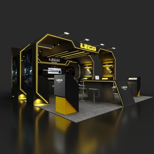 บูธแสดงสินค้าแบบโมดูลาร์ ประกอบง่ายใน 30 นาที ขายดีที่สุด ใช้ซ้ำได้ ออกแบบฟรีตามความต้องการ สำหรับงานแสดงสินค้า - Product Image 1