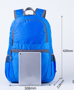 Sac à dos de voyage sportif de randonnée en montagne en plein air, sac d'école pliable léger de couleur personnalisée 2022 - Product Image 6