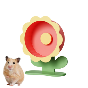 Pet Story Ultra-Silencieux Golden Hamster Roue de course en gros Tapis roulant d'exercice pour animaux de compagnie avec conception silencieuse pour jouet d'aménagement paysager - Product Image 1