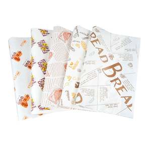 Papel para Hornear, Papel Antigrasa para Envolver Alimentos, Papel Encerado para Envolver Sándwiches y Hamburguesas - Product Image 3