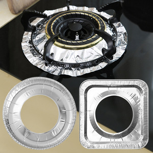 Gas stove oil-proof mat, stovetop aluminum foil and tin foil high-<b>temperature</b> resistant waterproof and oil-proof <b>cover</b> cleaning - Product Image 5