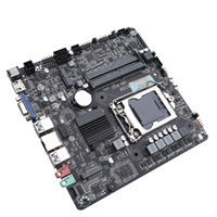 Placa base H510 LGA1200 ITX, DDR4, SATA3.0, USB3.0, VGA, HD, Ethernet, Lan, Mini PC