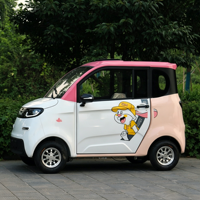 Voiture électrique compacte 2026 à succès avec 2 portes, 4 roues, 4 sièges, moteur 1000W, autonomie 50-120km, vitesse 45km/h