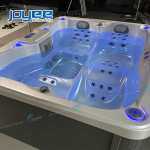 JOYEE populaire balcon extérieur ou intérieur 4 personnes jazzy piscine bain à remous spa hydro massage spa piscine bain à remous - Product Image 5
