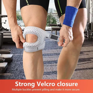 Genouillère Unisexe Réglable Nouveau Design 2026 pour <span class=keywords><strong>Crossfit</strong></span>, Ski, Randonnée et Soutien Post-Opératoire - Product Image 5