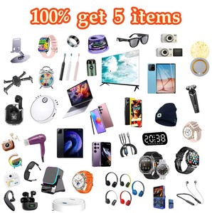 Caja Misteriosa Digital de 5 Piezas con 100 Productos Aleatorios, Artículos con Carga Rápida <span class=keywords><strong>y</strong></span> Wi-Fi, Caja de Regalo para Ti, Solo por Hoy - Product Image 5