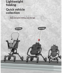 Cochecito de Bebé de Nuevo Diseño 2026, Ligero y Plegable, Cochecito Mágico de Viaje con Asiento, Plegado con un Clic - Product Image 2