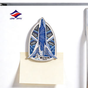 Longzhiyu, 20 ans d'expérience, fournisseur direct d'aimants <span class=keywords><strong>de</strong></span> réfrigérateur, décoration d'intérieur 2D, autocollant magnétique, logo, souvenir, cadeau - Product Image 2