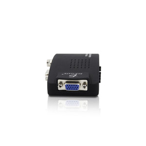 Adaptateur convertisseur vidéo S-Video vers VGA avec tous les câbles nécessaires inclus pour la sortie de signal des appareils anciens vers un écran moderne - Product Image 6