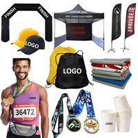 OEM personnalisé prix bon marché événement sac à cordon médaille chemise logo personnalisé débardeurs