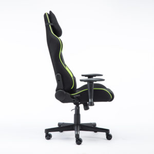 เก้าอี้ผ้าสำหรับเล่นเกมคอมพิวเตอร์หมุนได้เก้าอี้ PC ด้านหลังสูงสไตล์การแข่ง OEM - Product Image 5