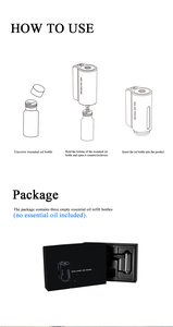 Mini Diffuseur de Parfum Rechargeable Portable pour Voiture, Clip d'Aération Désodorisant pour Voiture - Product Image 4