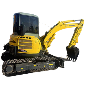 Mini-excavatrice Yanmar Vio55 d'occasion, modèle 2024, fabrication japonaise, poids opérationnel de 5 tonnes, tout-terrain, moteur puissant, prête à être expédiée dans le monde entier - Product Image 1