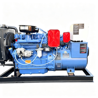 Générateur diesel silencieux avec système de refroidissement par eau pour les chantiers de construction et l'alimentation de secours à long terme
