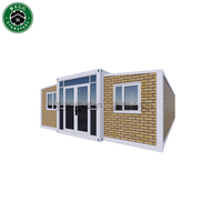 Fabrik Großhandel 3 4 5 Schlafzimmer Vorgefertigtes Modul haus 20ft 40ft erweiterbares Container haus mit Küche und Bad