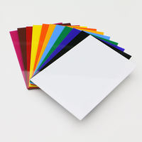 Plaque acrylique PMMA multicolore 1220*2440mm 1220x1830mm