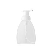 PET 250ml plástico líquido lavavajillas espuma líquida Mousse botella cosmética cuidado de la piel serigrafía transparente tapón de rosca Longway