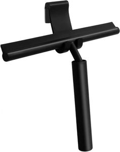 Superior Quality Adjustable Telescopic Aluminum Rod Black Silicone Window Squeegee Scraper Eco-Friendly Cleaning Tool <b>Hook</b> - Product Image 2