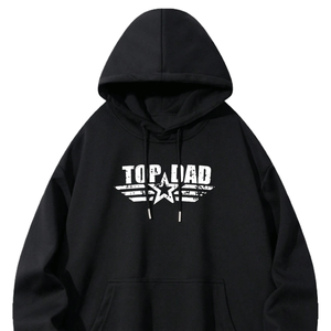 Sudadera con Capucha para Hombre, Informal, Cómoda, con Estampado Moderno, 100% Algodón, Forro Polar Ligero, Impresión Digital, ODM - Product Image 4