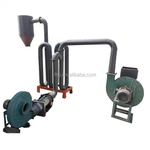 Plastic flakes air blower drying dryer hot air pipeline dryer