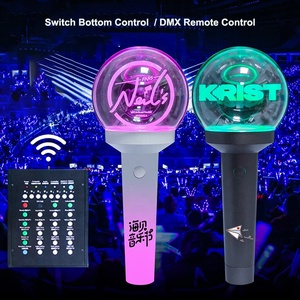 Tùy chỉnh 3D laser khắc Acrylic biểu tượng người hâm mộ 15 màu LED Đèn phát sáng thanh cho athmosphere cổ vũ bên trang trí - Product Image 6