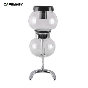 CAFEMASY Phong Cách Mới Kim Loại Cà Phê Siphon Ấm Đun Nước Chịu Nhiệt Cà Phê Maker Percolator 3 Ly Cà Phê Siphon - Product Image 3