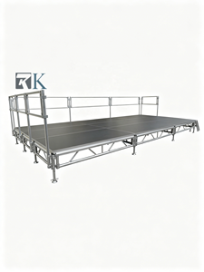 High Quality Outdoor Performance Aluminum Adjustable Height Concert <b>Platform</b> Event Truss Plywood Portable <b>Stage</b> - Product Image 2