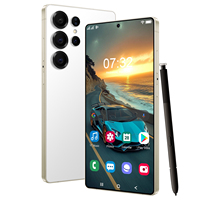 Téléphone mobile 5G S25 Ultra certifié CE, écran AMOLED 7,3 pouces 120 Hz, 108 MP, 8000 mAh, 16 Go, 1 To, charge rapide, version mondiale, directement de l'usine