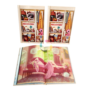 Livres de mangas personnalisés de haute qualité, impression de bandes dessinées en couleur, couverture rigide - Product Image 4