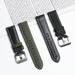 Bracelets pour montres <span class=keywords><strong>Panerai</strong></span>, accessoires pour hommes, <span class=keywords><strong>bracelet</strong></span> de rechange en tissu nylon, 20mm, 22mm, 24mm - Product Image 2