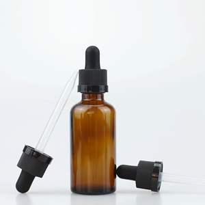 18/410 çocuk geçirmez damlalık temizle cam pipetler Crc damlalık ölçüm kullanımı ile 1oz uçucu yağ şişe - Product Image 2