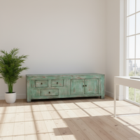 Meubles anciens en gros, Chine, style shabby chic, meuble TV en bois