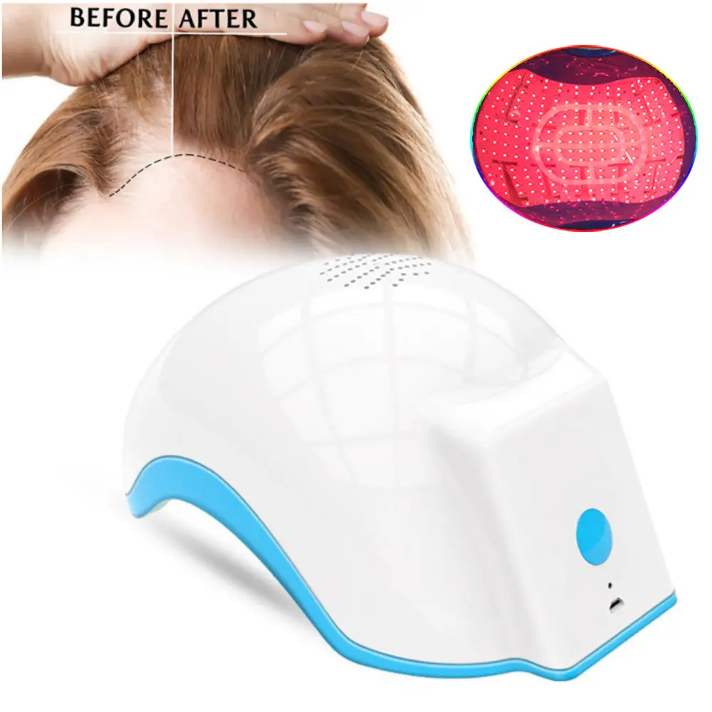 Professional Laser Hair Growth Helmet Anti-hair Loss Infrared Therapy Treatment 272 Diodes Hair Care Regrowth