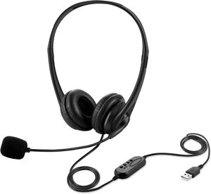 Casque d'ordinateur filaire USB avec microphone pour centre d'appels - Product Image 4
