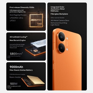 Nuevo Teléfono Inteligente Redmi Turbo <span class=keywords><strong>5</strong></span> Max Original 2026 con Pantalla AMOLED de 120Hz y 1.5K, Procesador Dimensity 9500S, Batería de 9000mAh y Carga de 100W - Product Image 2