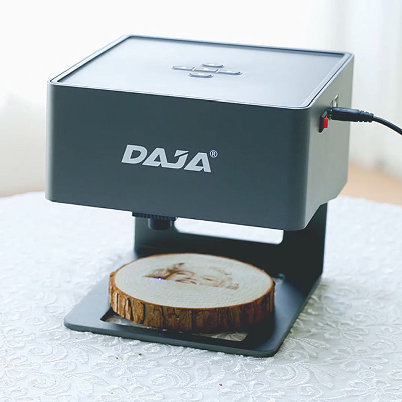 DAJA DJ6, лидер продаж, портативный мини-лазерный гравер с подключением Wi-Fi для металлических кредитных карт, гравер по дереву, лазерный гравировальный станок