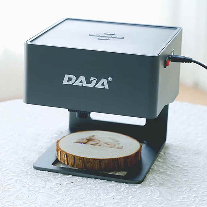 DAJA DJ6ホット販売ミニポータブルWifi接続レーザー彫刻機金属 