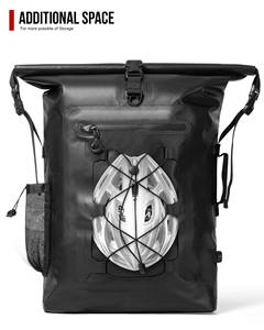 กระเป๋า15L พีวีซีน้ำหนักเบา/25L การตั้งแคมป์พายเรือคายัคกระเป๋าท่องเที่ยวกลางแจ้งกันน้ำกระเป๋าเป้สะพายหลังกระเป๋าแห้งมอเตอร์ไซค์ - Product Image 6