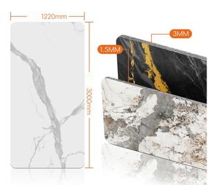 UV Marble <strong>Wall</strong> Panels for <strong>Interior</strong> Design UV Waterproof Fireproof for Home <strong>Decorative</strong> PVC - Product Image 5