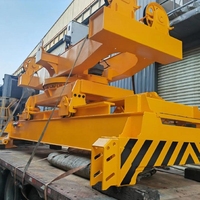 Épandeur de levage en acier à rotation automatique semi-automatique pour conteneurs de 20 pieds 40 pieds Équipement de manutention en usine