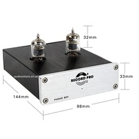 Harga terjangkau meja putar vinil preamplifier hitam premium dengan kualitas tinggi