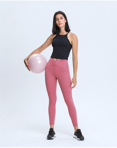 High Neck Crop <strong>Top</strong> <strong>Built</strong> <strong>in</strong> <strong>Bra</strong> Gym Activewear <strong>Bra</strong>, Womens Sports <strong>Bra</strong> Yoga Running Workout Camisole - Product Image 6