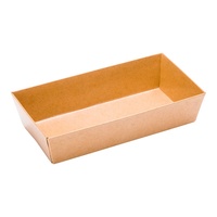 Boîte à sushi rectangulaire à emporter, en papier kraft, avec couvercle, gaufrage et estampage, recyclable – Meilleures ventes
