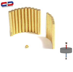 強力なN35 <span class=keywords><strong>N38</strong></span> N42 N45 N48 N50 N52金金属シリンダーネオジム磁石Ndfeb永久磁気材料カスタムカット - Product Image 5