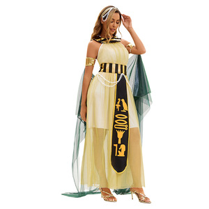 Disfraz de Faraón Egipcio y Cleopatra de Yi Xiaoyi, Conjunto de Disfraces Unisex para Adultos, Traje de Cosplay para Halloween - Product Image 5