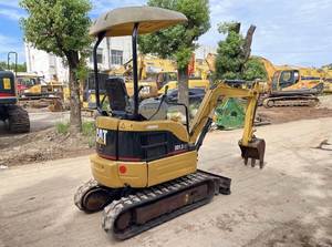 Offre Spéciale Mini-Excavatrices Caterpillar 301.5 d'occasion, Excavatrices sur chenilles de 2 tonnes de seconde main certifiées CE EPA avec accessoire de préhension - Product Image 3